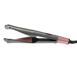 Плойка Luazon LW-21, 40 Вт, керамическое покрытие, d=35 мм, до 230°C, серо-розовая