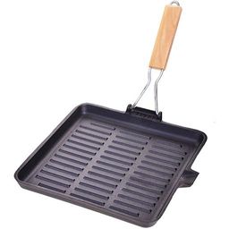 27680 Сковорода-гриль 26,5см чугун дер/руч MB (х6) - Mayer&boch фото 2