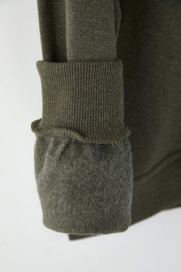 TRENDYOL MAN Siyah-Gri Melanj 2li Paket Oversize/Genis Kesim Ici Polar/S?cak Tutan Sweatshirt TMNAW24SW00001 - Trendyolmilla фото 27