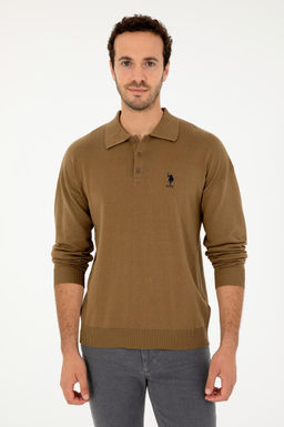 Erkek Haki Basic Kazak - U.s. polo assn фото 3