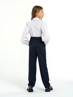 Школьные брюки для девочки Mooriposh, модель 0441