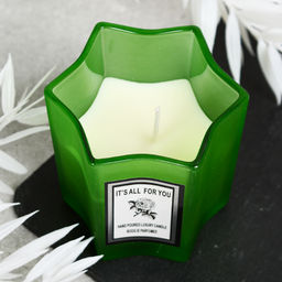 Свеча ароматическая в подсвечнике 7х7 см / B712 /уп 96/ - ГалеонТрейд фото 11