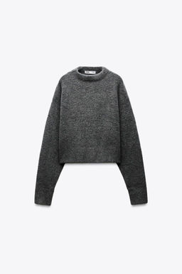 ROUND NECK KNIT SWEATER - Zara фото 12