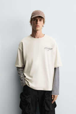WASHED GRAPHIC T-SHIRT - Zara фото 2