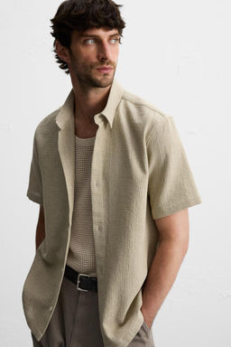 TEXTURED SHIRT - Zara фото 5