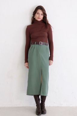 Юбка миди-макси с разрезом спереди - Martichelli фото 23