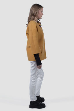 13-1076 Пальто женское демисезонное