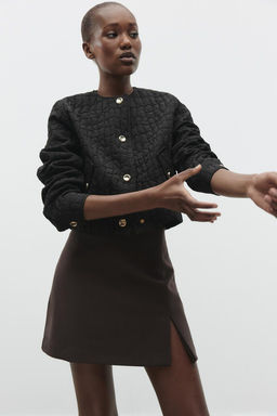 QUILTED BOMBER JACKET - Zara фото 8