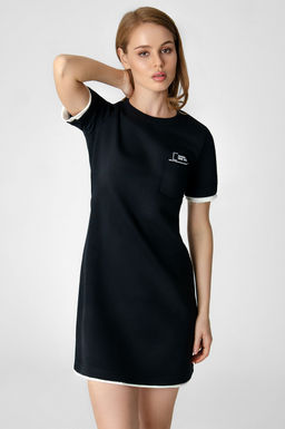 Арт. 8504 Платье женское 42-48 (4 шт) Цвет:черный