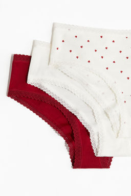 Pack de 5 bragas Hipster de algod?n - H&m фото 5