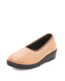 Aerosoft. Туфли с Н-полнотой и блестящ.декором,св-кор,36