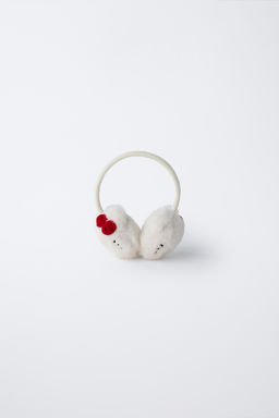 HELLO KITTY  SANRIO FAUX FUR EARMUFFS - Zara фото 2