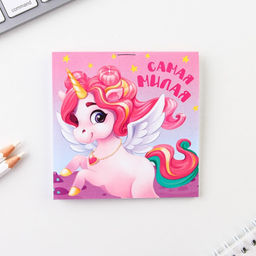 Цена за 20 шт. Блокнот 10?10 см, 16 л 8 Марта. Детский МИКС - Artfox фото 5