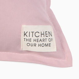 Подушка Этель, 45х45+1 см, розовый, 100% хлопок  фото 2