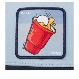Бейсболка CAPSLAB арт. CL/DRK03/1/CT/BEEB Premium Beer pong (голубой / темно-синий) фото 4