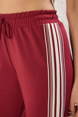 Bordo Cizgili Dalg?c/Scuba Kumas Spor Orme Esofman Alt? THMSS25EA00006