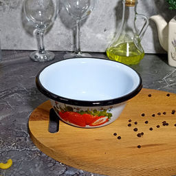 Миска 0,8 л. 1с5с с рисунком - Стальэмаль фото 4