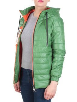 D001 GREEN Куртка демисезонная женская AIKESDFRS (100 % полиэстер)
