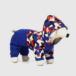 Комбинезон Go-Иди с утяжкой, размер 12 (ДС 28, ОГ 38, ОШ 27 см), синий/камуфляж - Simaland фото 3