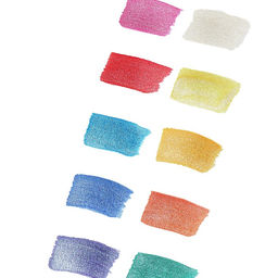 Акварель Calligrata Perl, 12 цветов, перламутровая