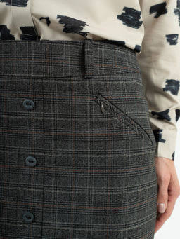 Юбка прямого силуэта, на широкой кокетке - Трика фото 5