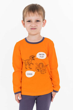 Пижама М224044Пб Оранжевый - Елена фото 2