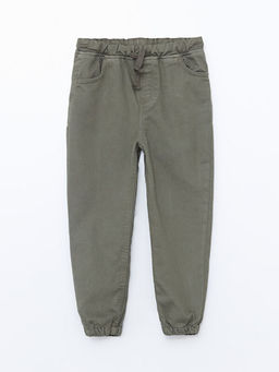 Beli Lastikli Kargo Jean Erkek Bebek Pantolon