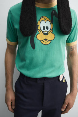 PLUTO T-SHIRT HARRY LAMBERT FOR ZARA X DISNEY  фото 5