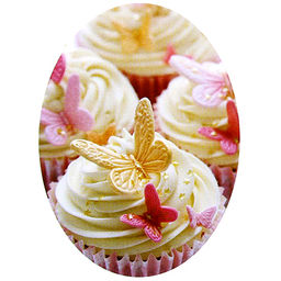 Кондитерский трафарет пластмассовый для украшения торта Бабочки набор 3 шт: 5,5х5см h0,7см; 8,5х7,5см h0,7см; 10,5х9,5см h0,7см, в блистере (Китай) - Домашняя мода фото 5