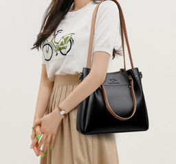 Сумка A-9668-L/Gray - Ferro фото 7