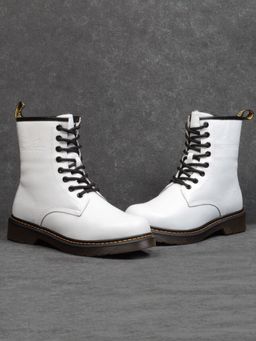 04-10072004 WHITE Ботинки зимние женские (натуральная кожа, натуральный мех) - Фабричный китай фото 13