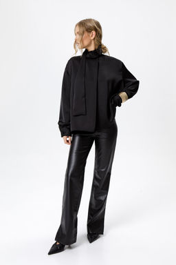 Блуза Pirs 6298 чёрный фото 5