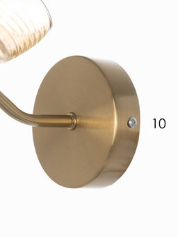 Бра 07395/1W, 1x40Вт, E14, цвет медный