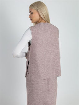 Жилет женский шерсть 60%, вискоза 40%