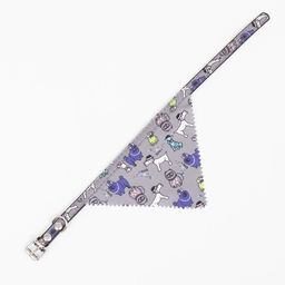 Ошейник с косынкой Яркая жизнь, 32 х 1 см, серый - Пижон фото 7