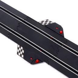 Уценка Автотрек Турбо кросс, с 2 машинами 1:43, работает от сети