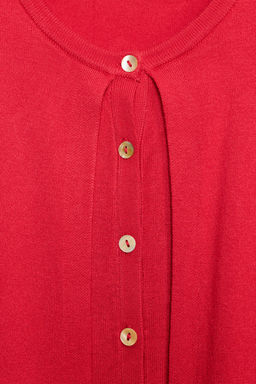 CHAQUETA PUNTO DOBLE CAPA / Rojo - Zara фото 9