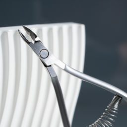 Frau Finger Кусачки маникюрные для кутикулы / Premium PN 05-6, спиральная пружина, ручная заточка, 6 мм  фото 7