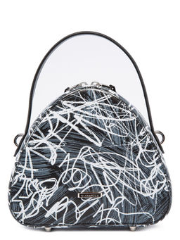 Сумка ELEGANZZA Z9644-7571 black/white  фото 4