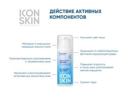 Дневной крем-флюид для жирной и проблемной кожи. 8 часов матирования. Проф уход. 30 мл - Icon skin фото 2