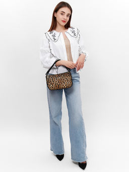 LACCOMA сумка Айлин-леопард эко кожа хлопок фото 8