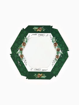 Цена за 5 шт. Коробка складная «С Новым годом!», 20×23×4 см