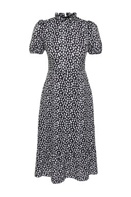 TRENDYOLMILLA Ac?k Mavi Cicekli A Kesim F?rf?rl? Midi Dokuma Elbise TWOSS20EL0894  фото 55