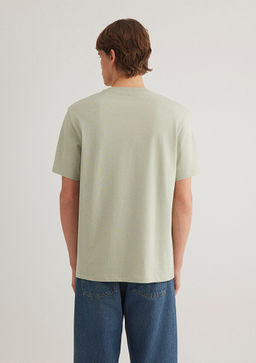 Yesil Basic Tisort - Mavi фото 4