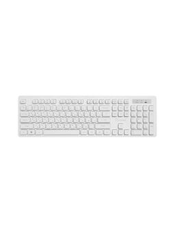 Комплект клавиатура и мышь Smartbuy 105AG, беспроводной, USB, AA/ААА, белый