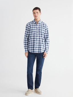 Regular Fit Ekose Erkek G?mlek