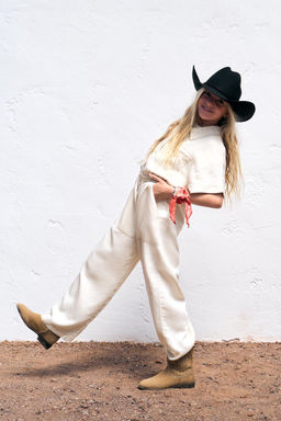 FLOWING LONG JUMPSUIT - Zara фото 5