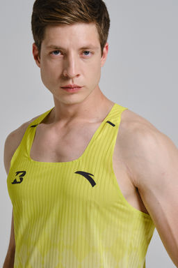 Майка трикотажная Зеленый RACING CHALLENGE Sports Tank - Anta фото 3