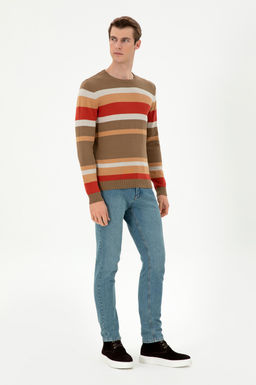 Мужской свитер цвета хаки Неожиданная скидка в корзине - U.s. polo assn фото 4