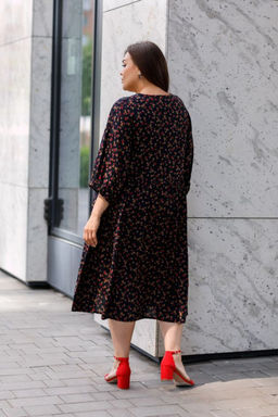 Платье Luxury Moda 1439 темно-синий